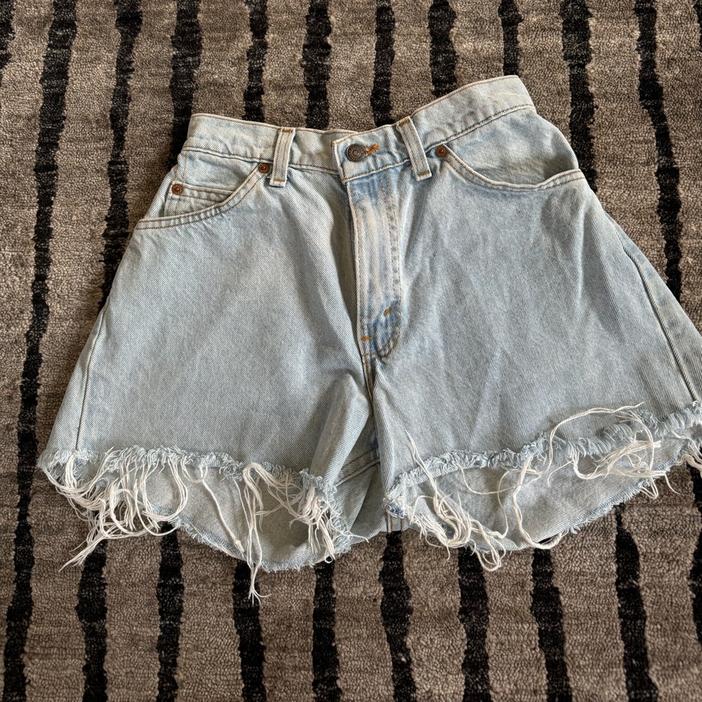 Levi orange label vintage Jean shorts